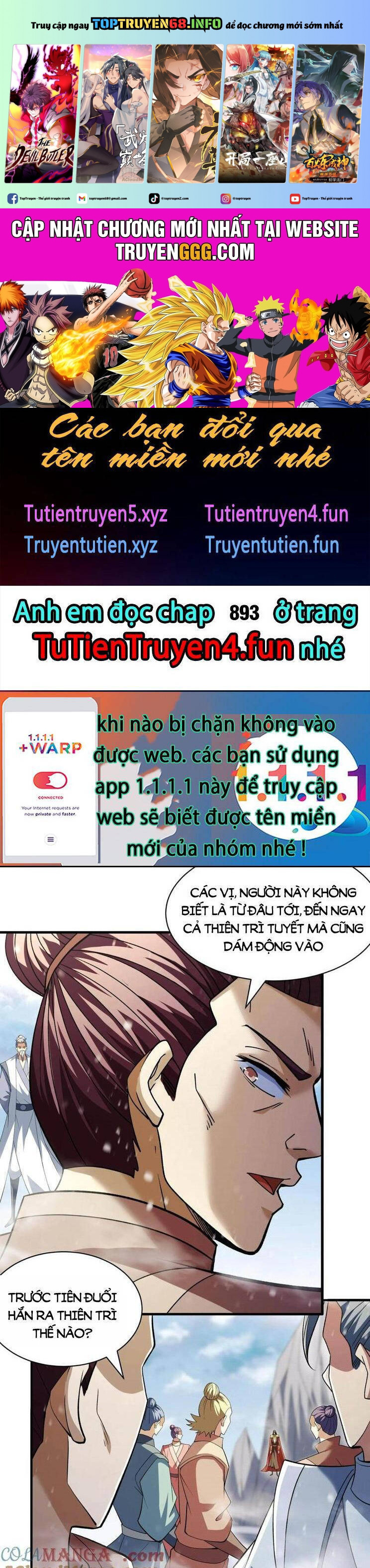 Tuyệt Thế Võ Thần Chapter 892 - Trang 0