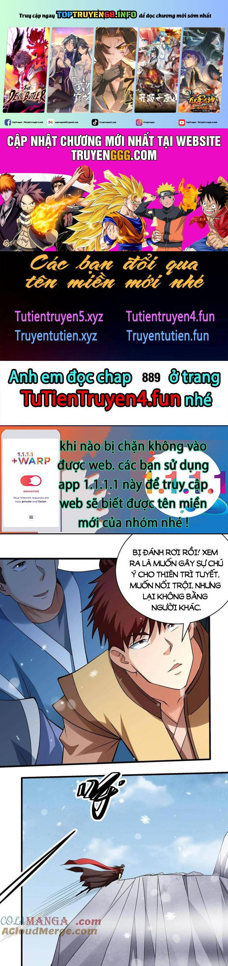 Tuyệt Thế Võ Thần Chapter 888 - Trang 0