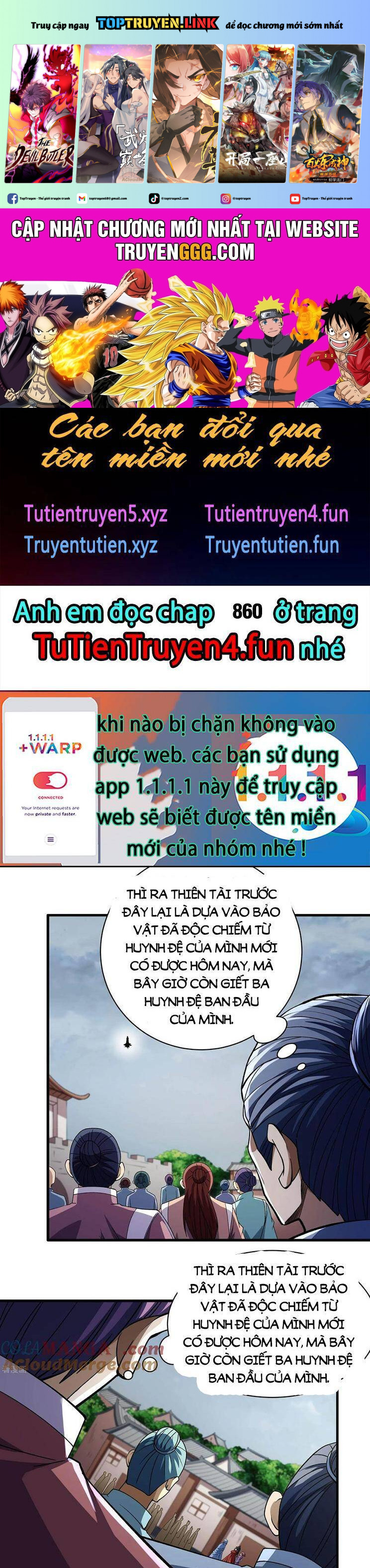 Tuyệt Thế Võ Thần Chapter 859 - Trang 0