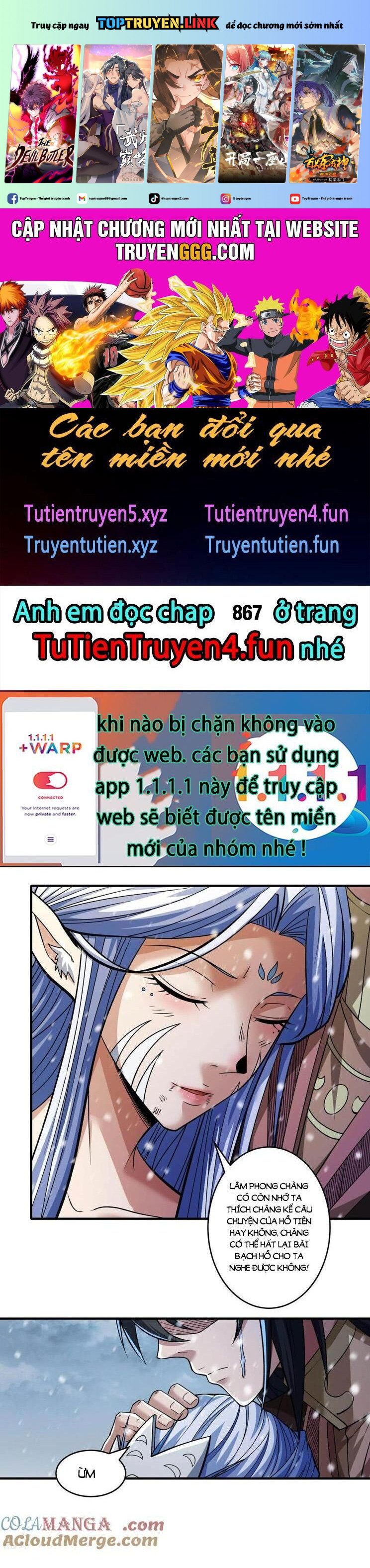 Tuyệt Thế Võ Thần Chapter 866 - Trang 0