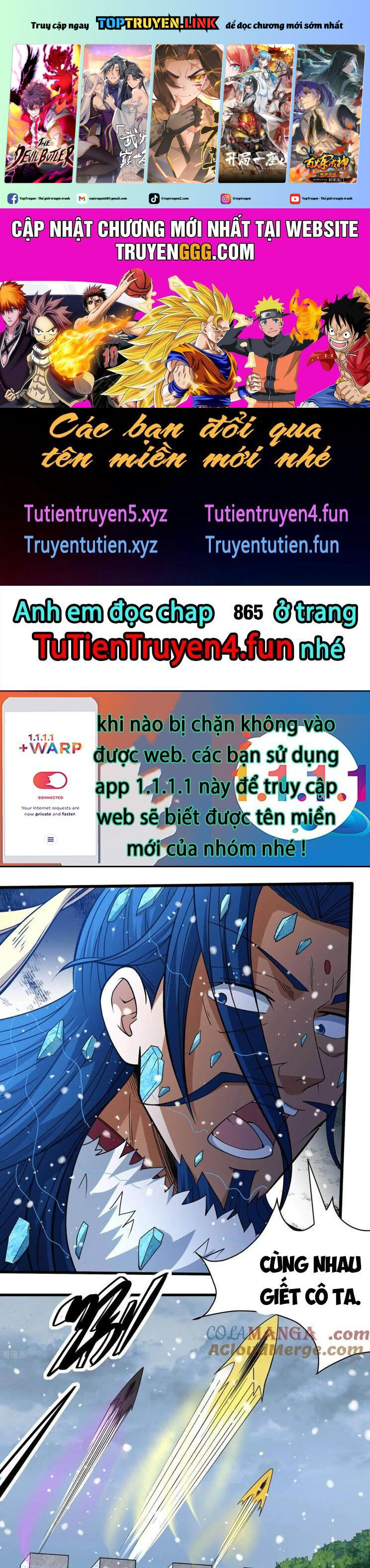 Tuyệt Thế Võ Thần Chapter 864 - Trang 0