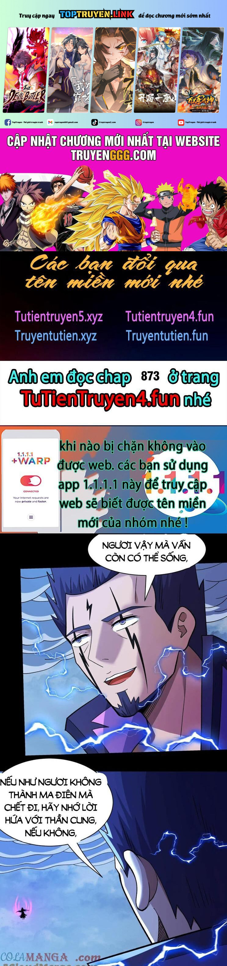 Tuyệt Thế Võ Thần Chapter 872 - Trang 0