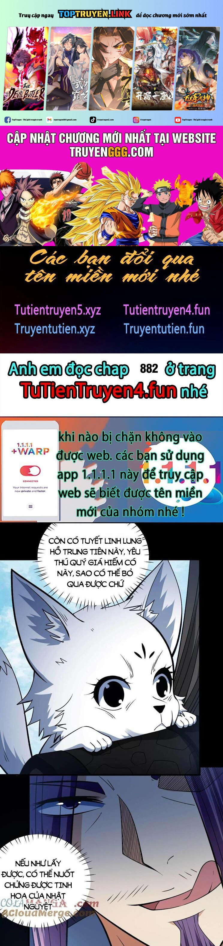 Tuyệt Thế Võ Thần Chapter 881 - Trang 0