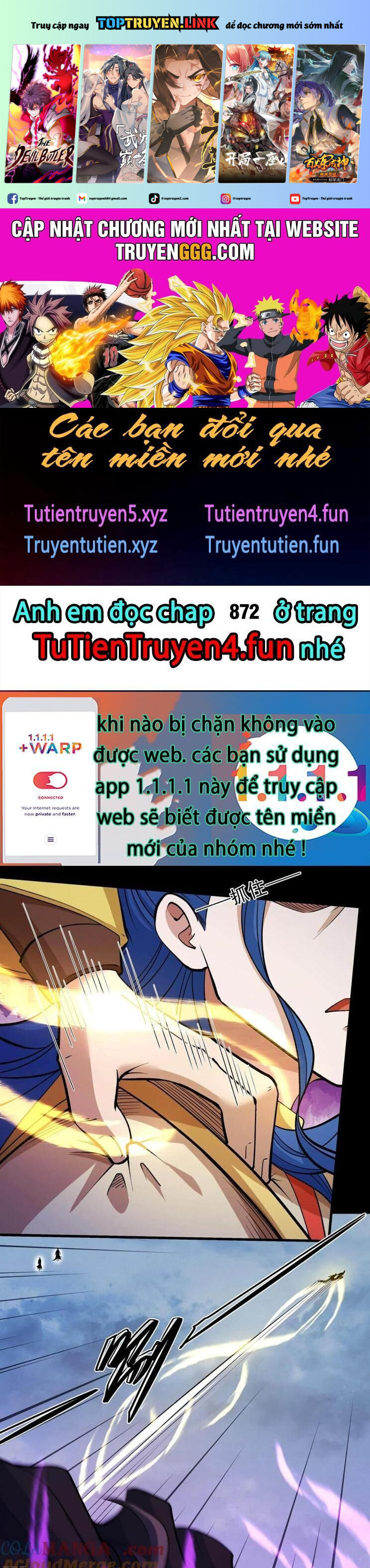 Tuyệt Thế Võ Thần Chapter 871 - Trang 0