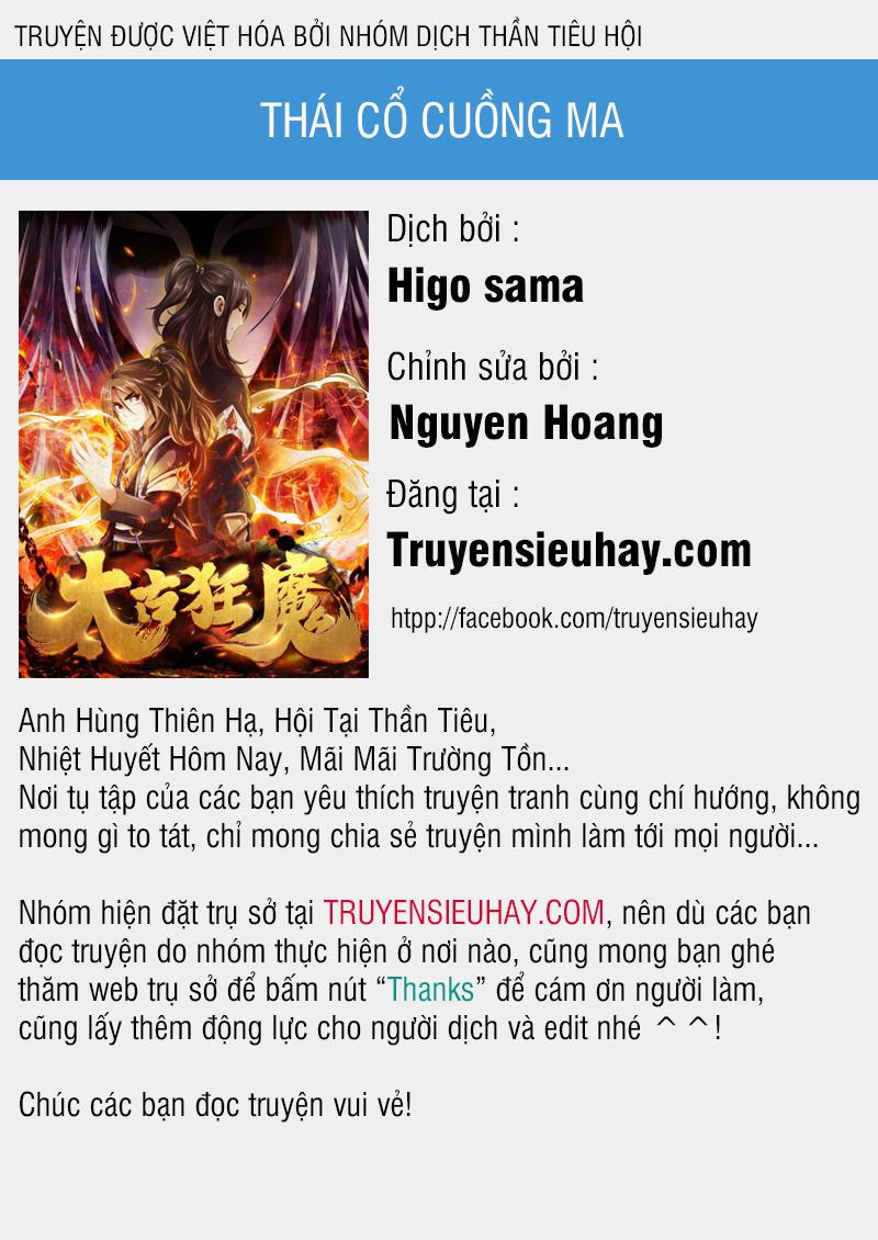 Thái Cổ Cuồng Ma Chapter 3 - Trang 0