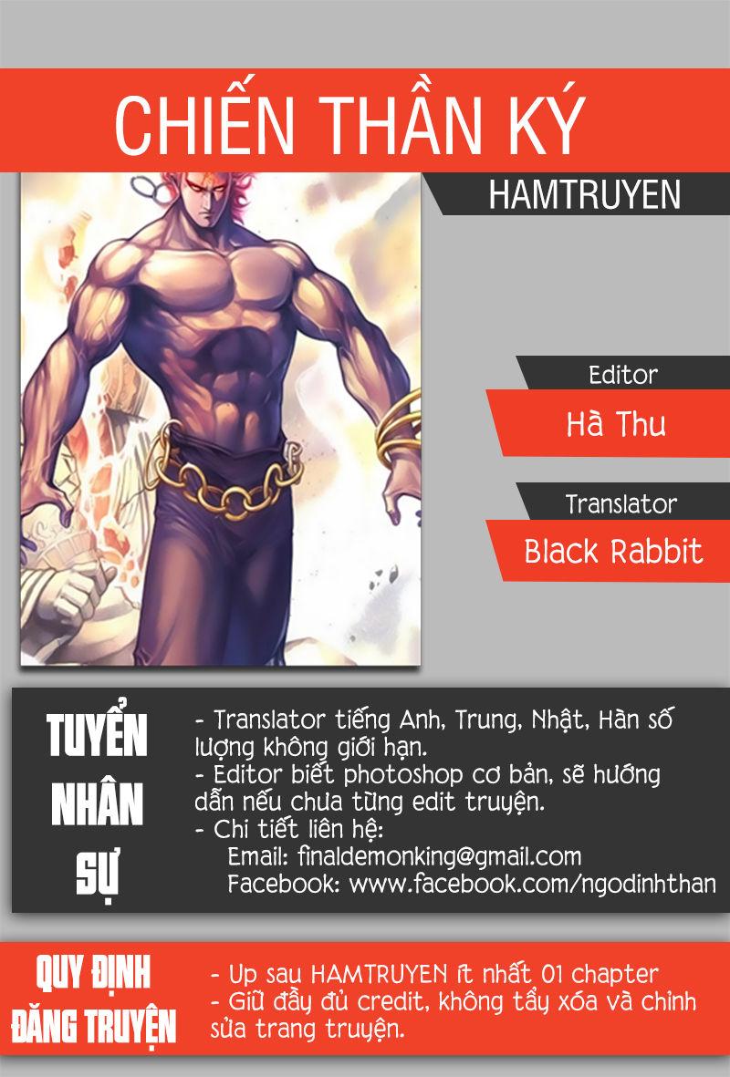 Chiến Thần Ký Chapter 28 - Trang 0