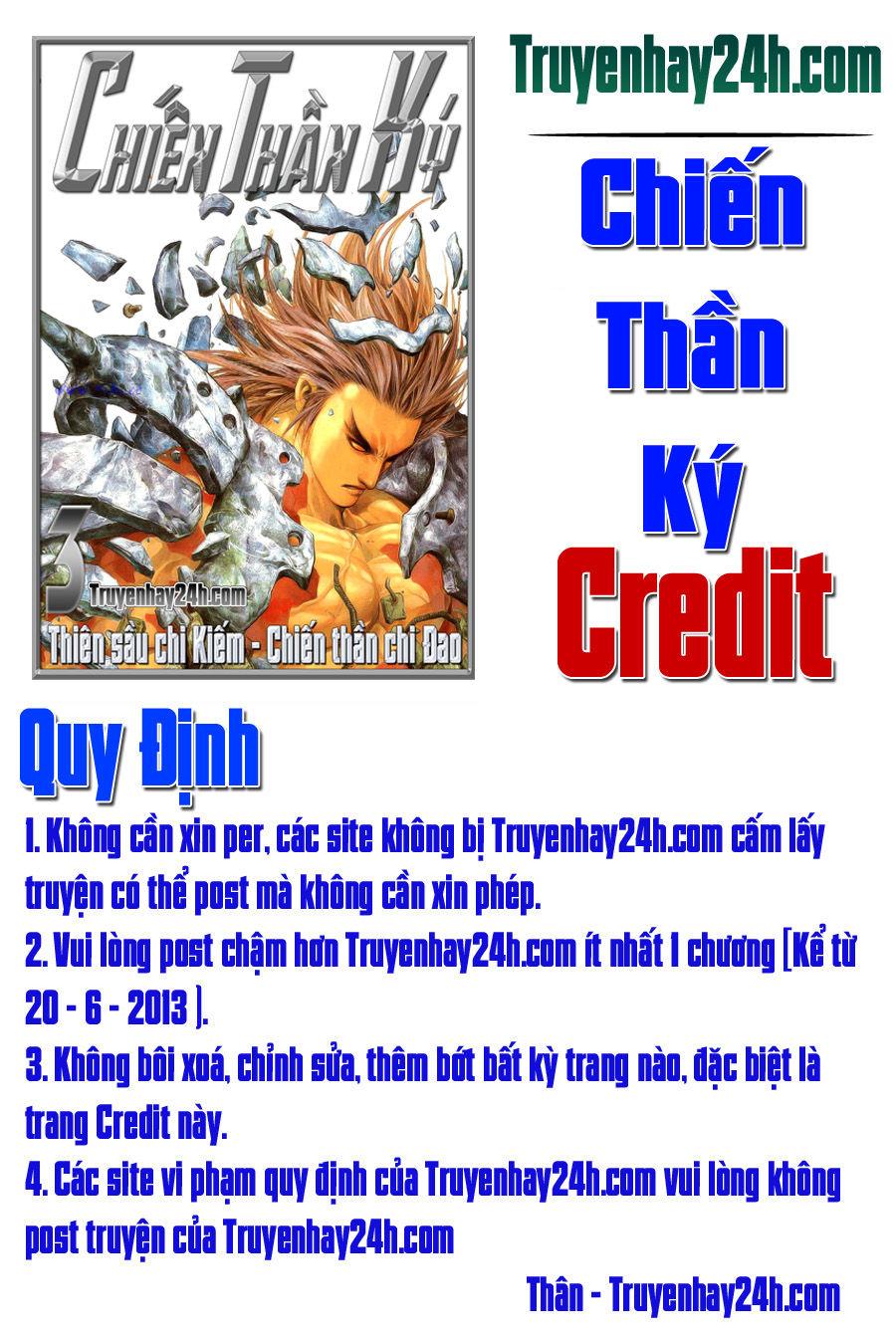 Chiến Thần Ký Chapter 6 - Trang 1