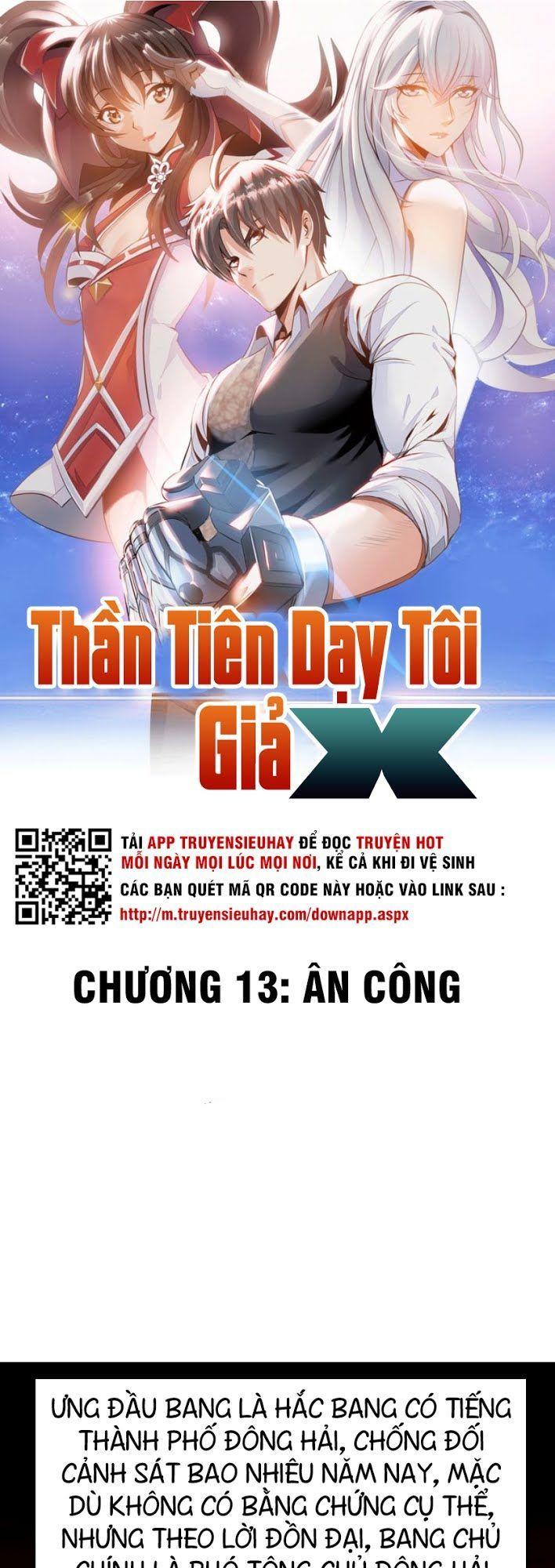 Thần Tiên Dạy Tôi Giả X Chapter 13 - Trang 1