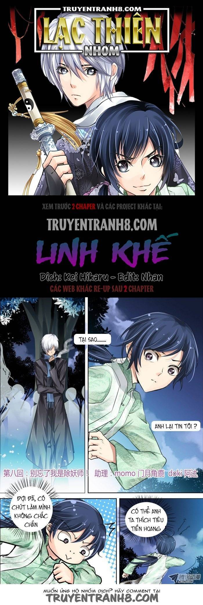 Linh Khiết Chapter 8 - Trang 0