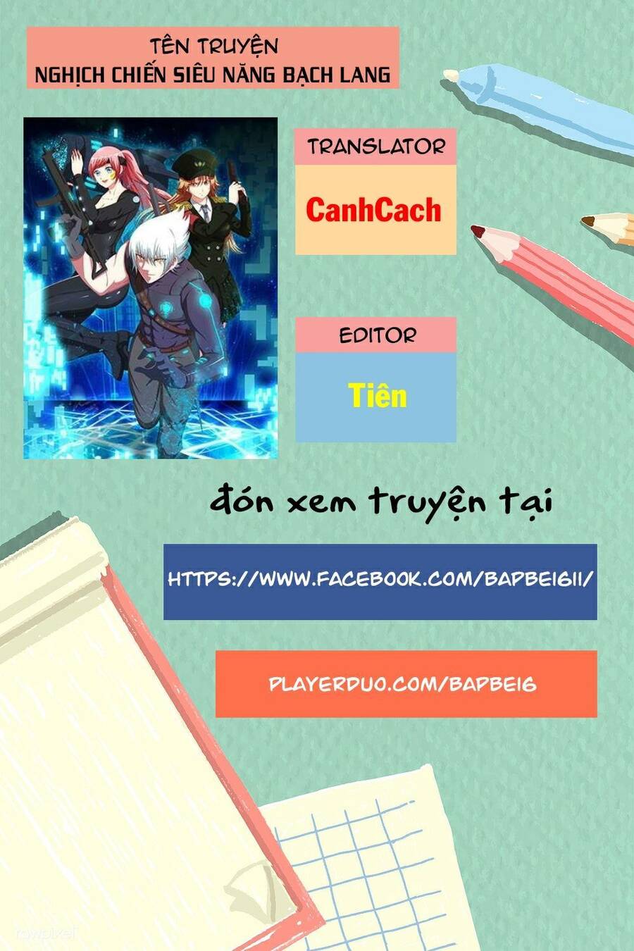 Nghịch Chiến Siêu Năng Bạch Lang Chapter 2 - Trang 0