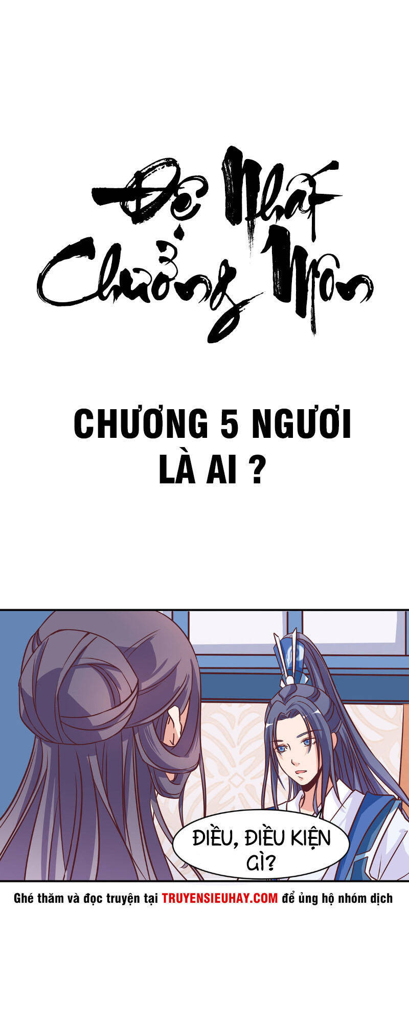 Đệ Nhất Chưởng Môn Chapter 5 - Trang 1