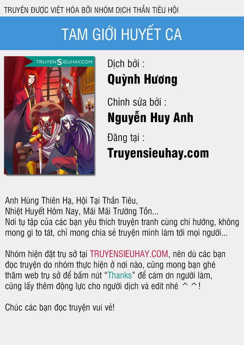 Tam Giới Huyết Ca Chapter 30 - Trang 0