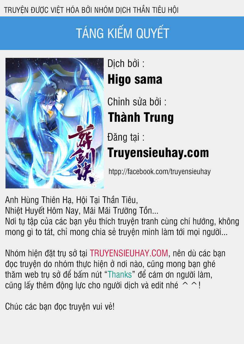 Táng Kiếm Quyết Chapter 18 - Trang 0