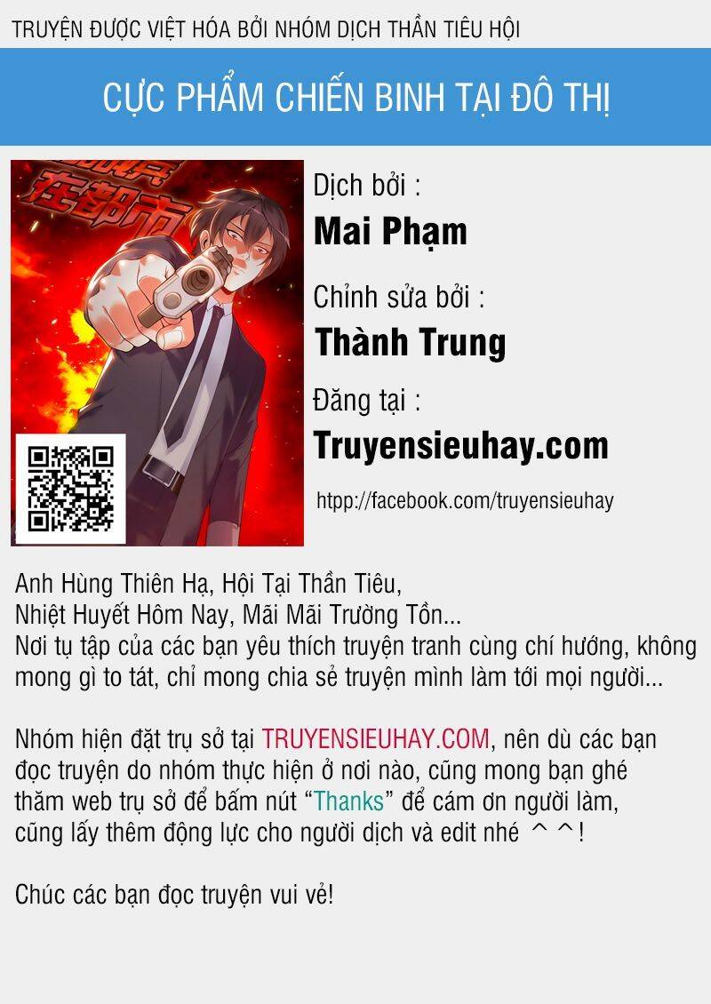 Cực Phẩm Chiến Binh Tại Đô Thị Chapter 161 - Trang 0