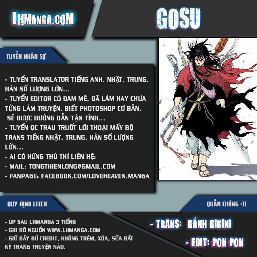 Gosu Chapter 32 - Trang 0