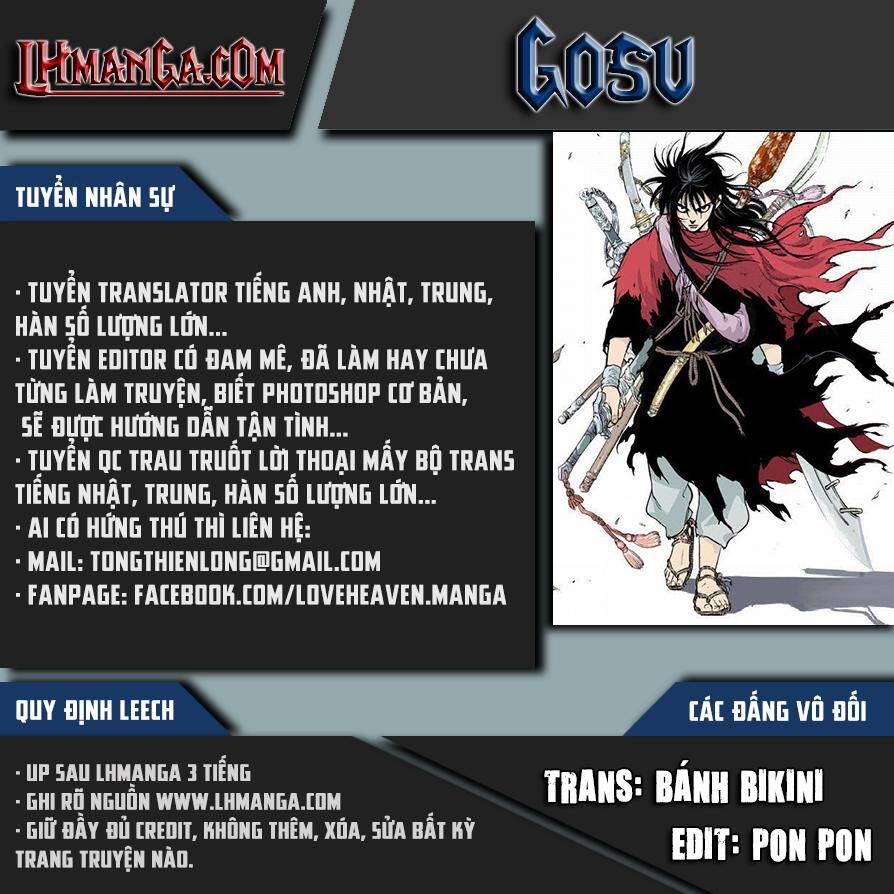 Gosu Chapter 37 - Trang 0