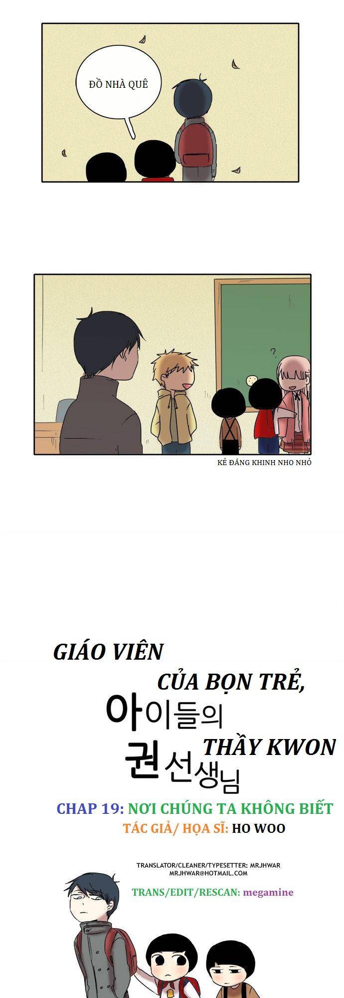 The Children's Teacher, Mr. Kwon Chapter 19 - Trang 1