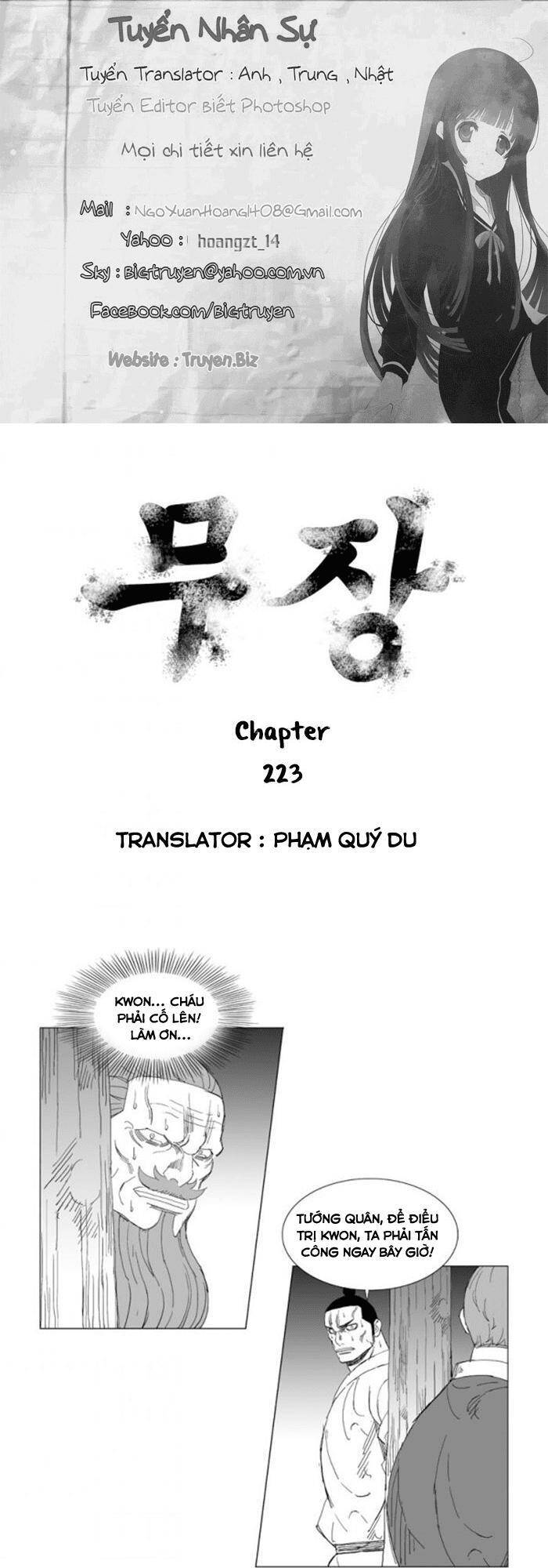 Tướng Quân Vương Quốc Cao Ly Chapter 223 - Trang 0