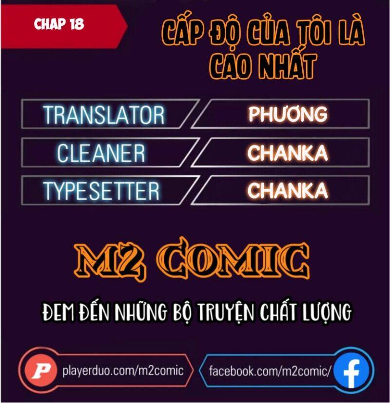 Cấp Độ Của Tôi Là Cao Nhất Chapter 18 - Trang 1