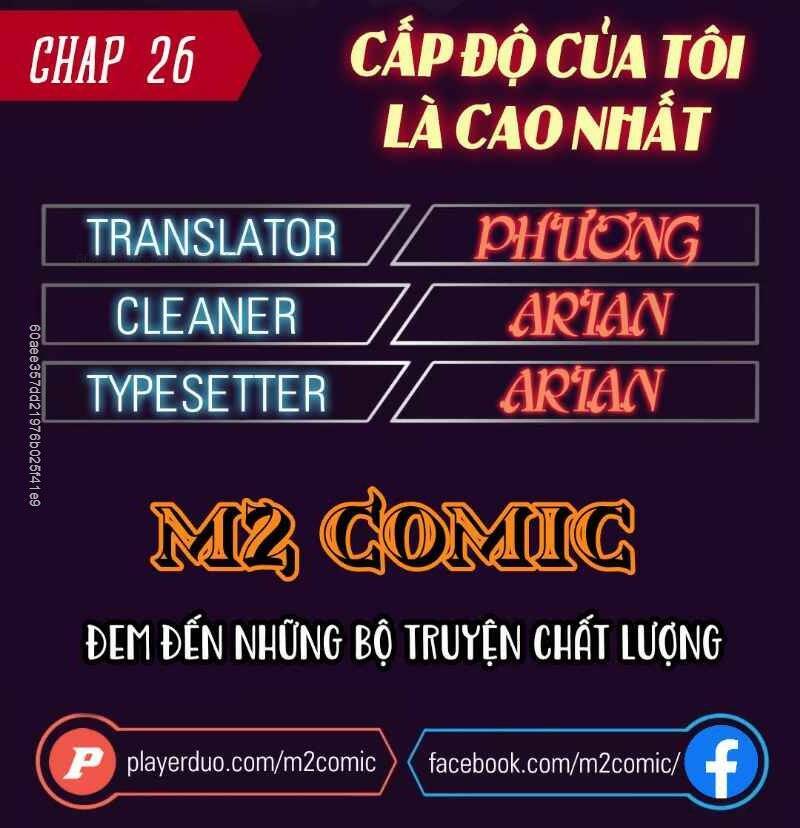 Cấp Độ Của Tôi Là Cao Nhất Chapter 26 - Trang 1