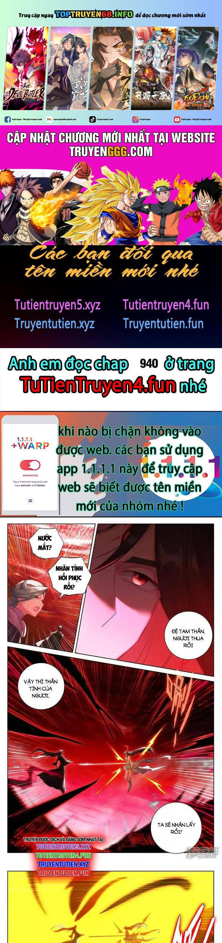 Nguyên Tôn Chapter 939 - Trang 0