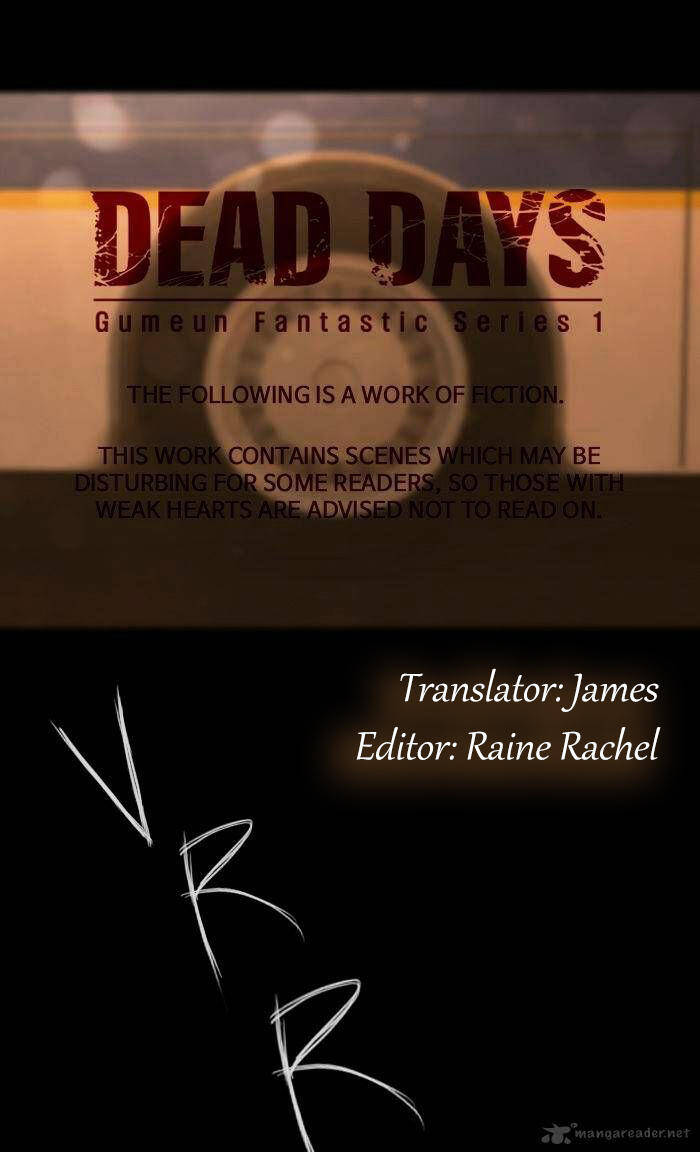 Dead Days Chapter 35 - Trang 0