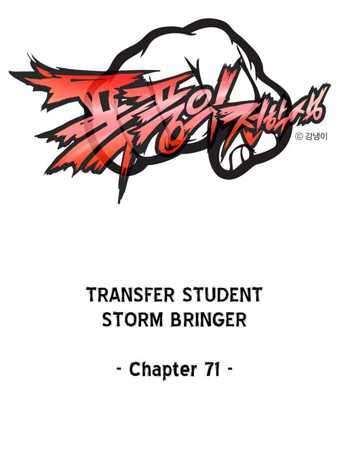 Transfer Student Storm Bringer Chapter 71 - Trang 0