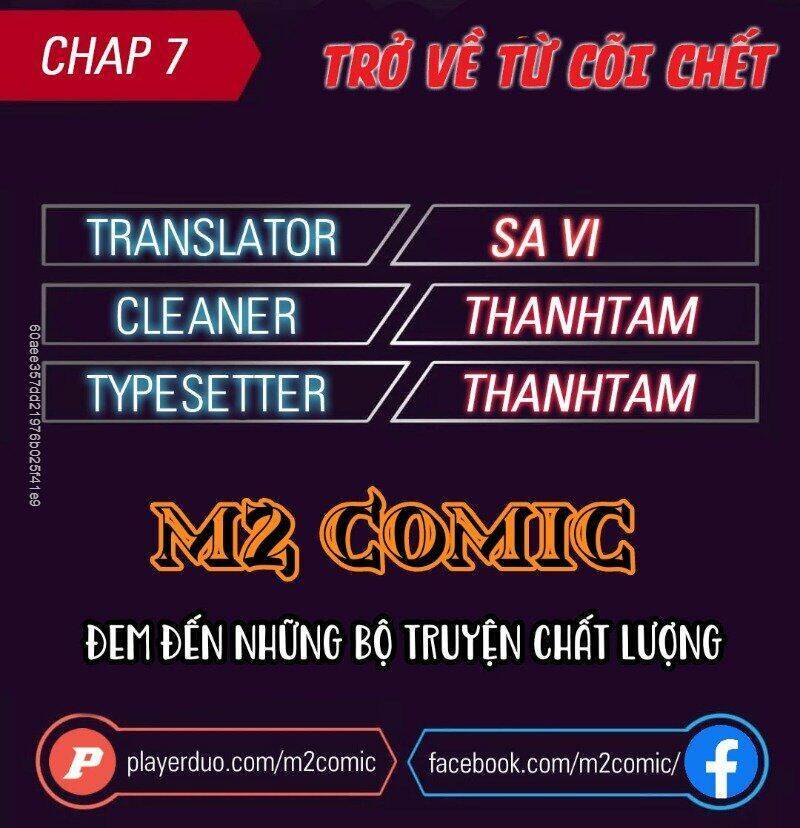 Người Trở Về Từ Cõi Chết Chapter 7 - Trang 1