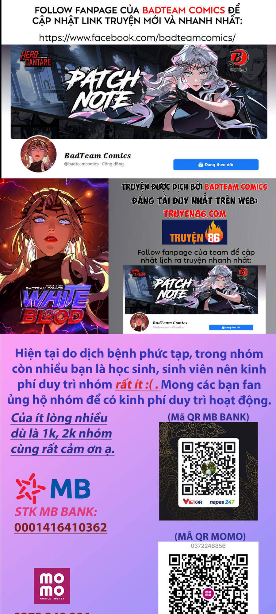 Máu Trắng Chapter 88 - Trang 0