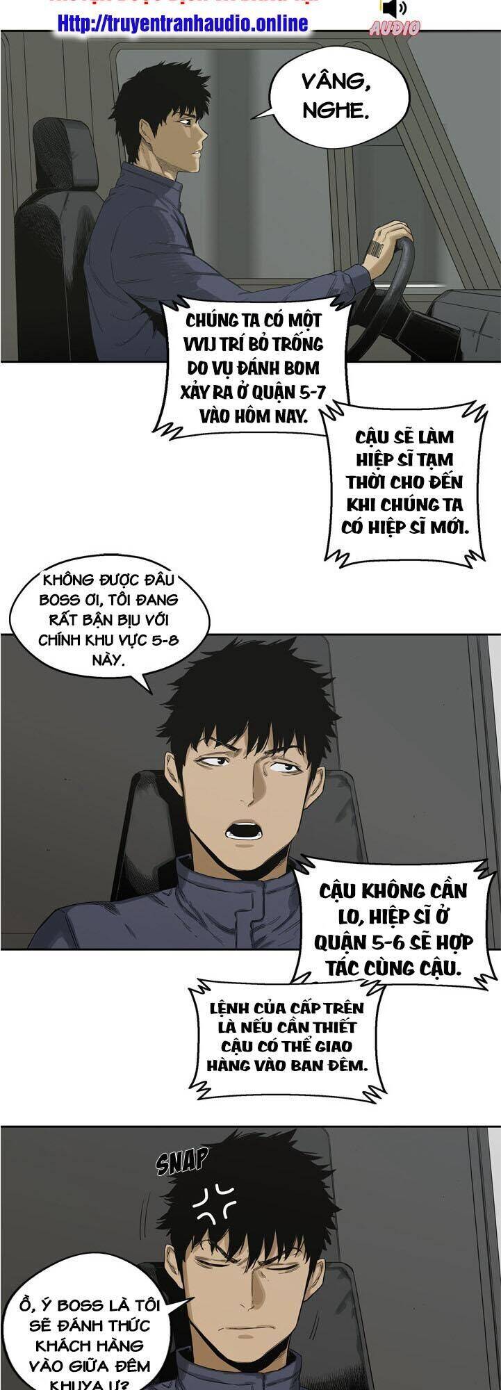 Hiệp Sĩ Giao Hàng Chapter 5 - Trang 3