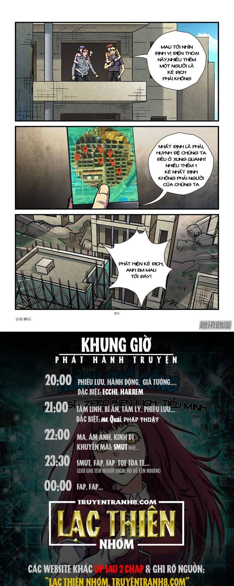 Thành Phố Sống Chapter 86 - Trang 9