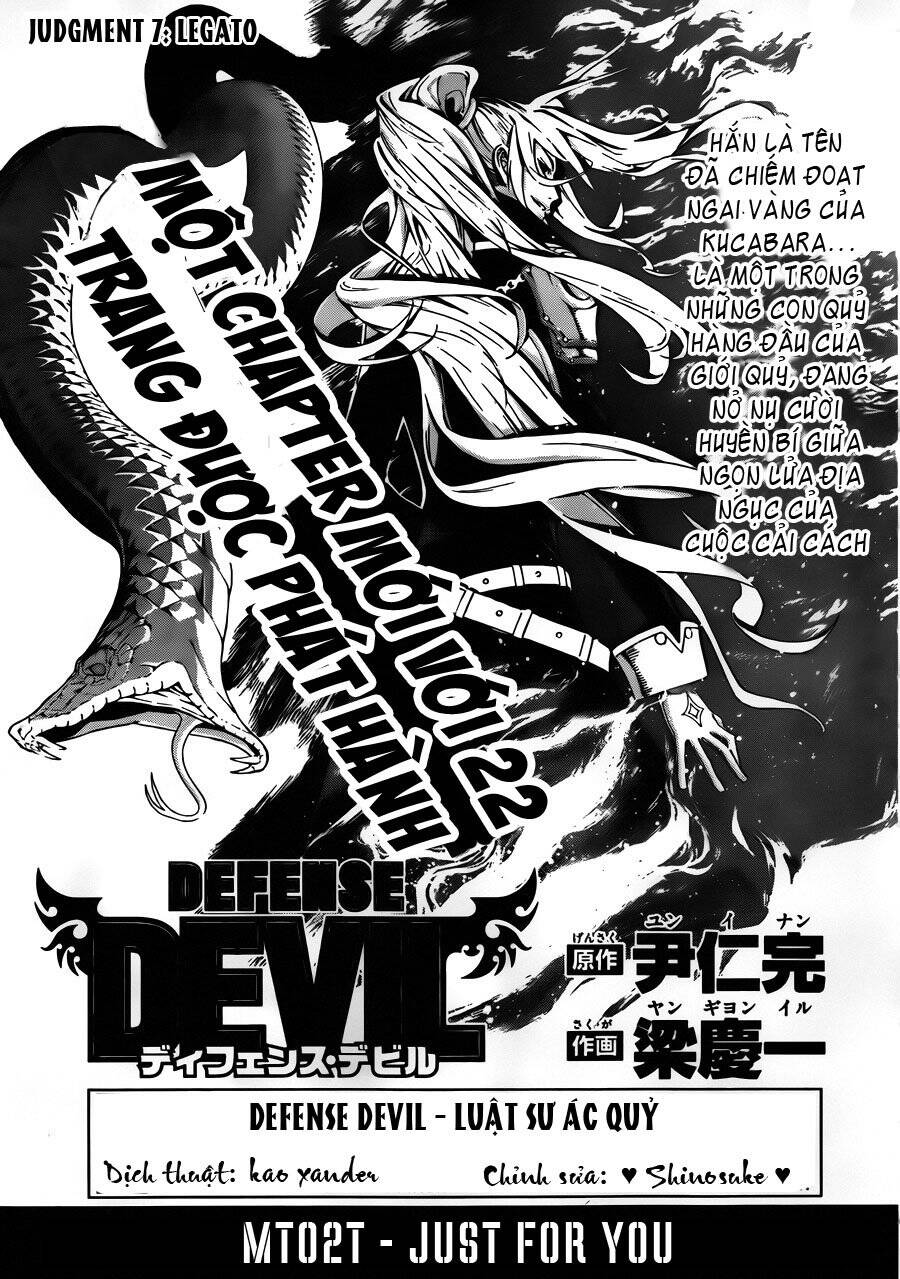 Defense Devil Chapter 35 - Trang 0