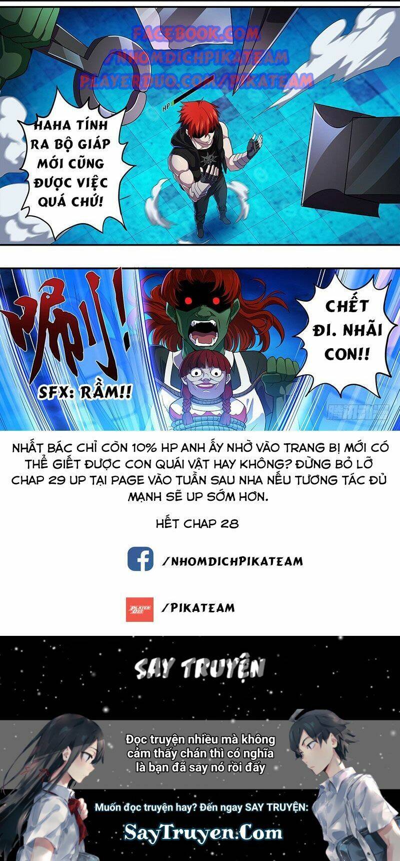 Lãnh Vực Quái Vật Chapter 28 - Trang 12