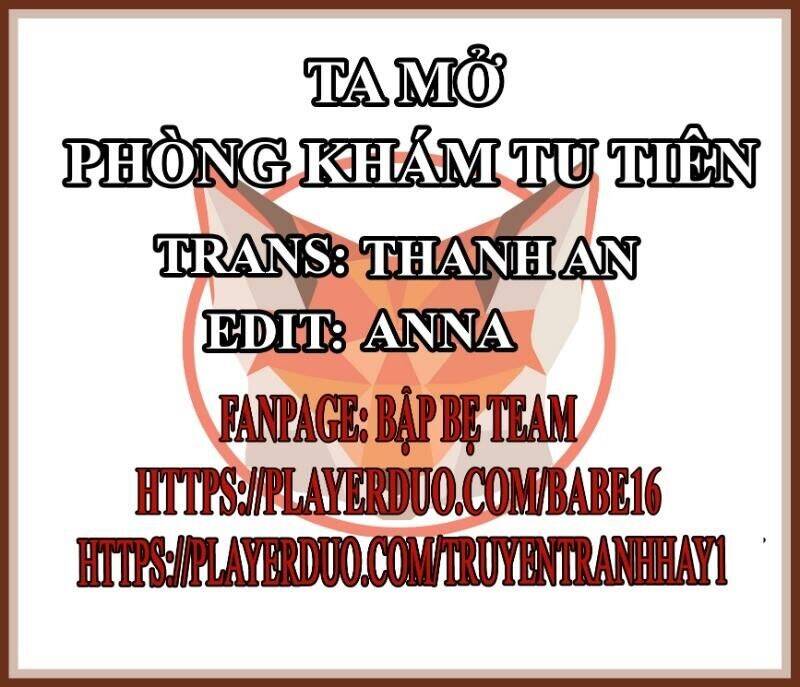 Mở Phòng Khám Tu Tiên Chapter 9 - Trang 0