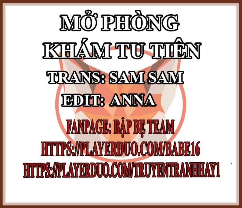 Mở Phòng Khám Tu Tiên Chapter 4 - Trang 0