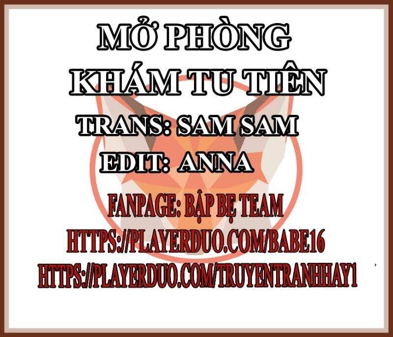 Mở Phòng Khám Tu Tiên Chapter 5 - Trang 0