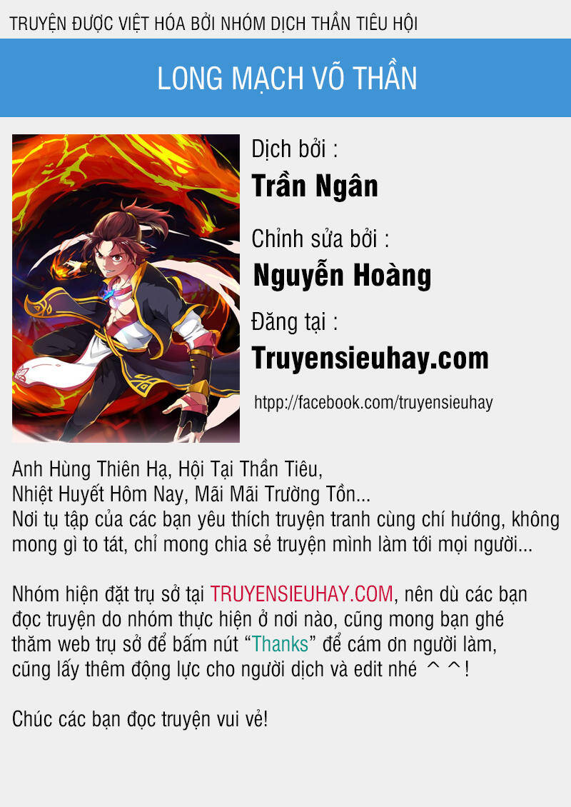 Long Mạch Võ Thần Chapter 8 - Trang 0