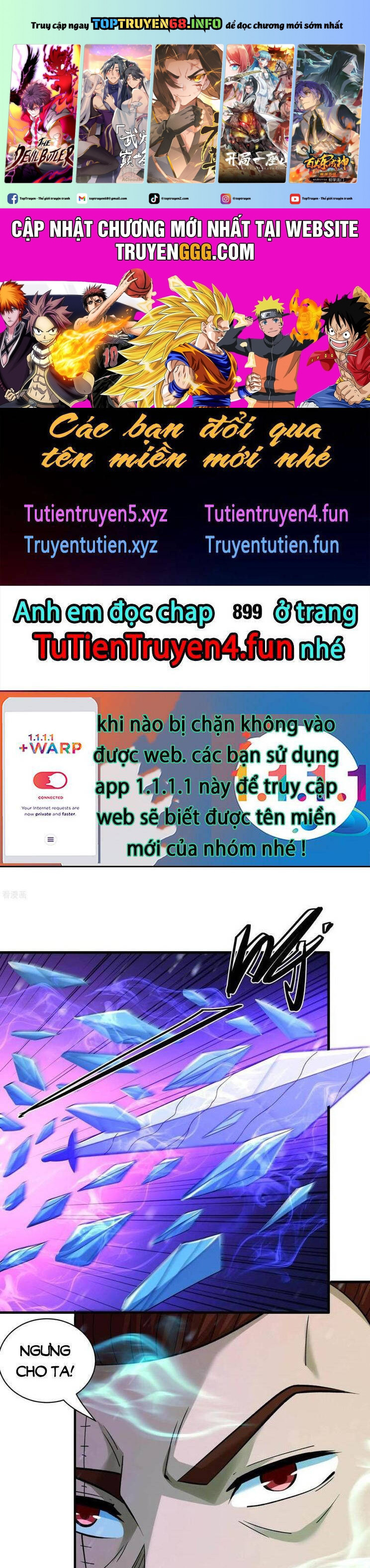 Tuyệt Thế Võ Thần Chapter 898 - Trang 0