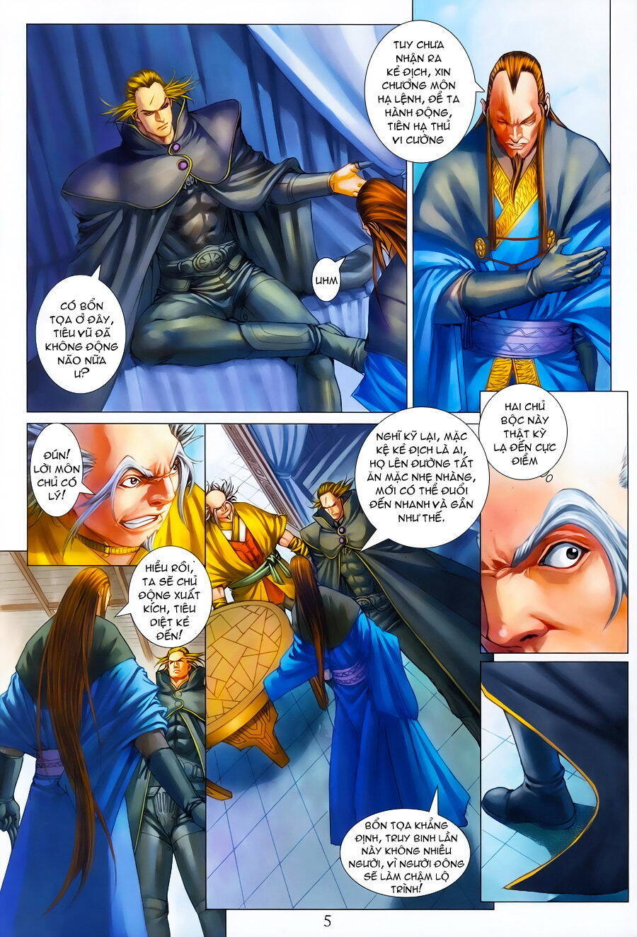 Tứ Đại Danh Bổ Chapter 350 - Trang 4