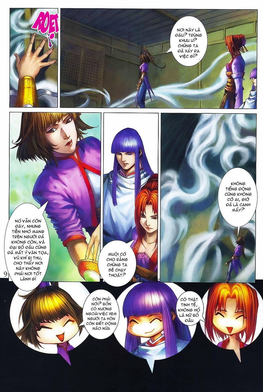 Tứ Đại Danh Bổ Chapter 358 - Trang 8