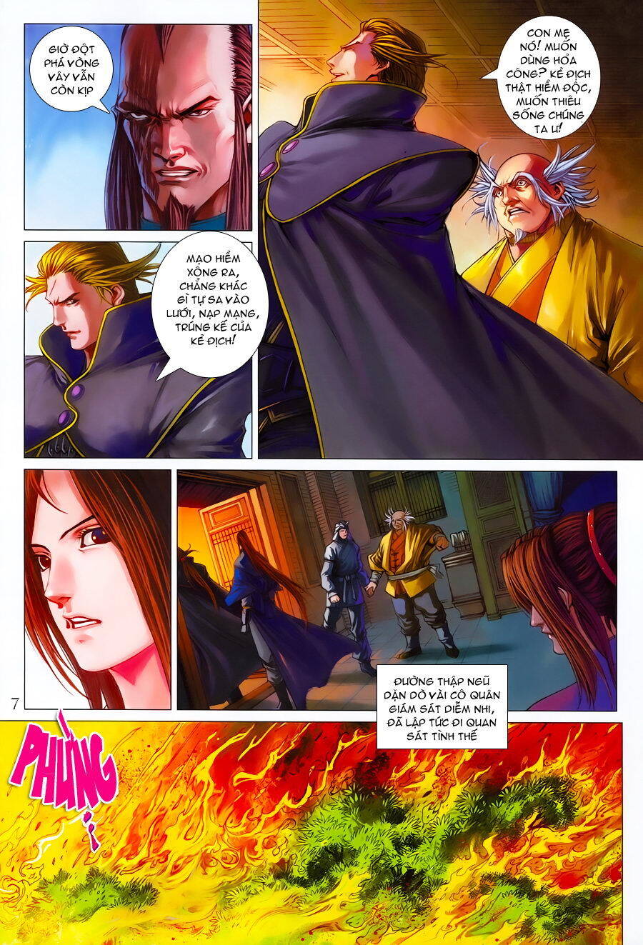 Tứ Đại Danh Bổ Chapter 350 - Trang 6