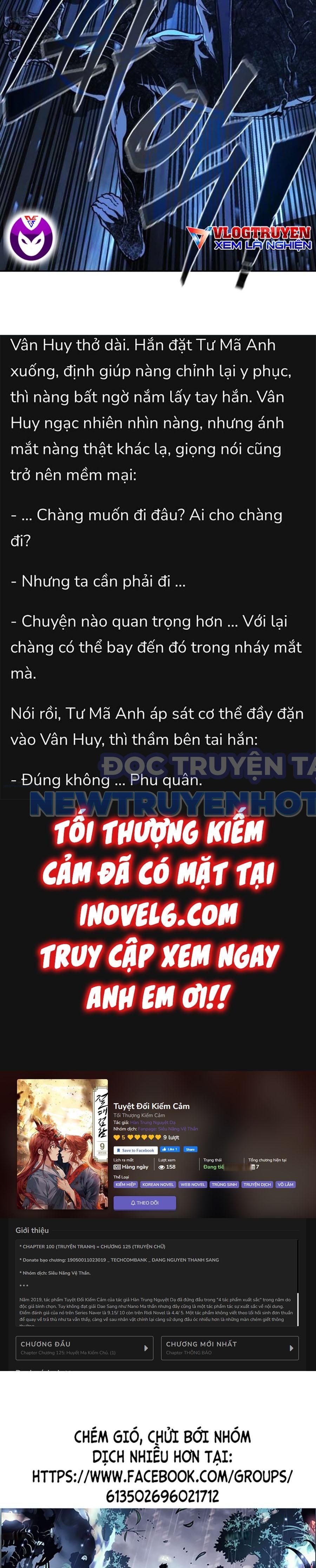 Tuyệt Đối Kiếm Cảm chapter 108 - Trang 127