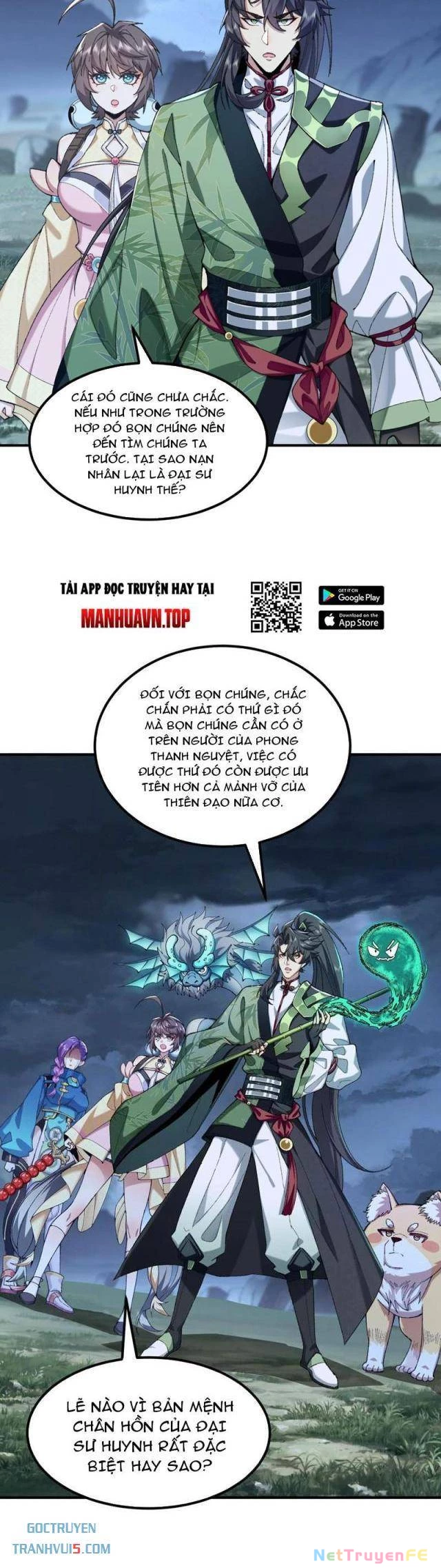 Nhị Sư Huynh Tuy Là Phàm Nhân Nhưng Rất Mạnh Mẽ Chapter 71 - Trang 10