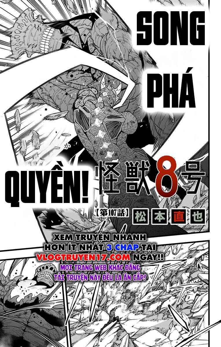 Hôm Nay - Tôi Hóa Kaiju Chapter 107 - Trang 0