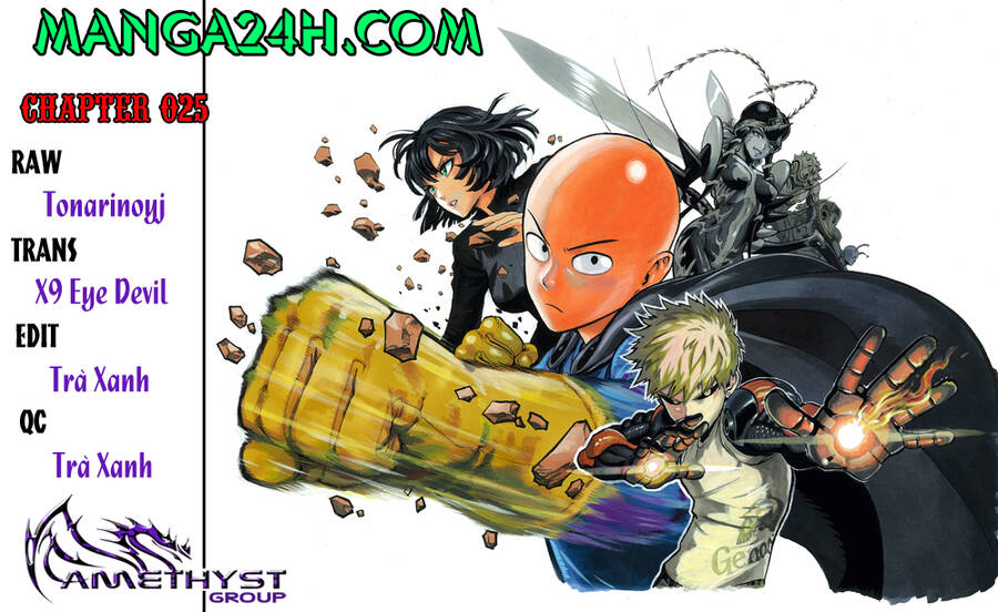 Onepunch Man Chapter 25 - Trang 0