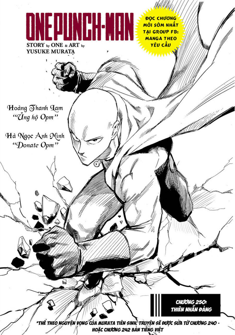 Onepunch Man Chapter 250 - Trang 2