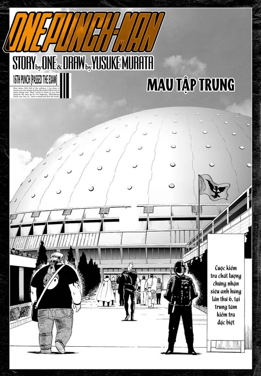 Onepunch Man Chapter 16 - Trang 2