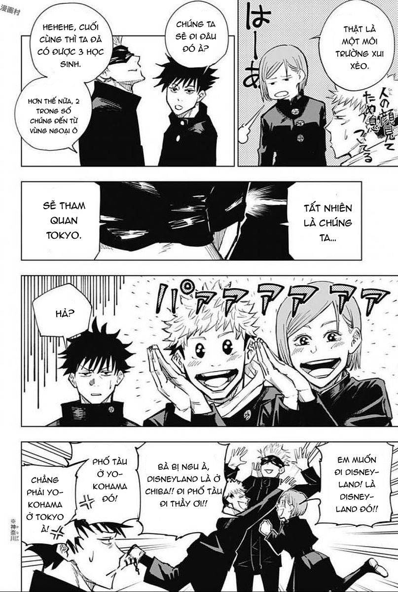 Jujutsu Kaisen - Chú Thuật Hồi Chiến Chapter 4 - Trang 8