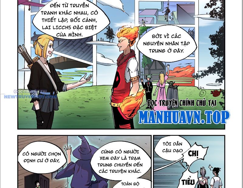 Xé Khung Tranh Để Tác Giả Vì Ta Bật Hack chapter 10 - Trang 12