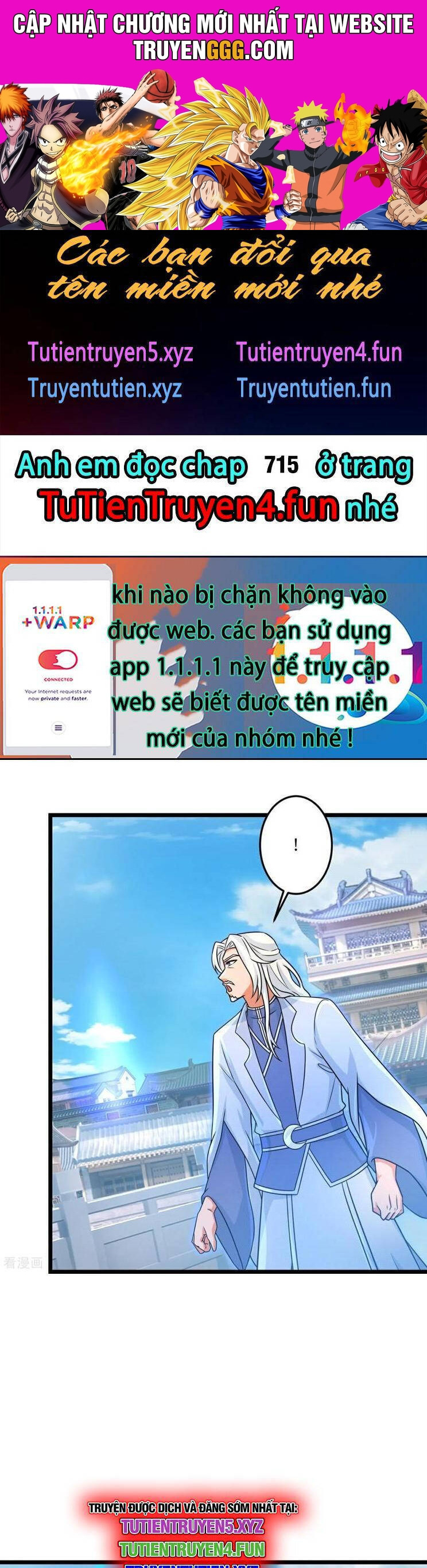 Nghịch Thiên Tà Thần Chapter 714 - Trang 0